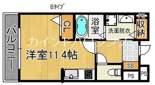 ラフィネロジュマンの物件間取画像